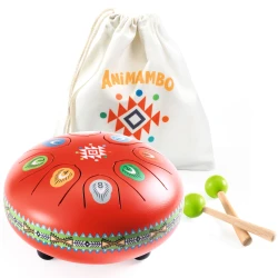 Animambo Metal Red Drum