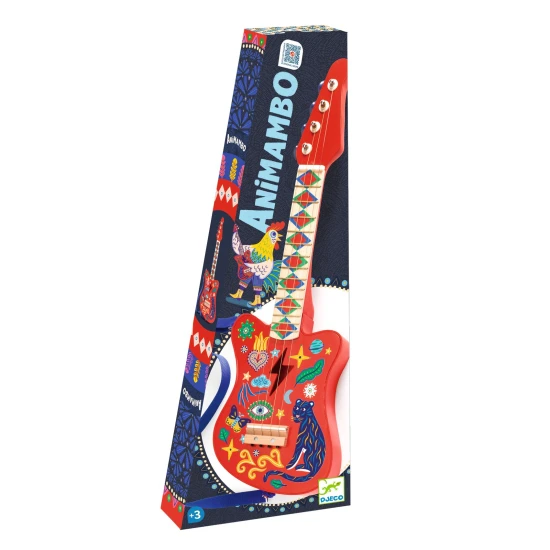 Djeco Kinder-Rockgitarre Djeco Kinder-Rockgitarre
