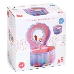 Meerjungfrauen-Spieluhr und Schmuckkästchen