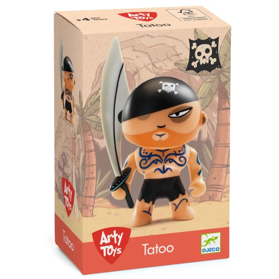 Arty Toys Piraten-Tattoo-Figur