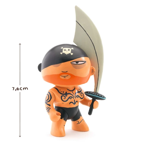 Arty Toys Piraten-Tattoo-Figur