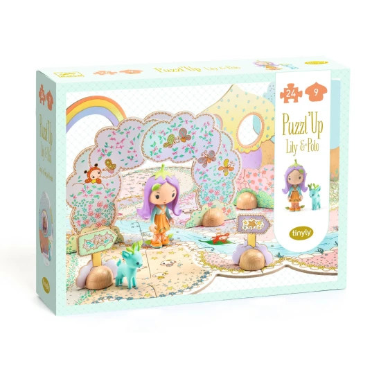 Tinyly Puzzl Up Elf Lily und die magische Welt 33 Teile