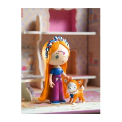 Tinyly Figuren Bluchka & Hund Indie im Wohnwagen