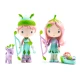 Tinyly Figuren: Lily & Silvester, Baby Babily und ein Reh