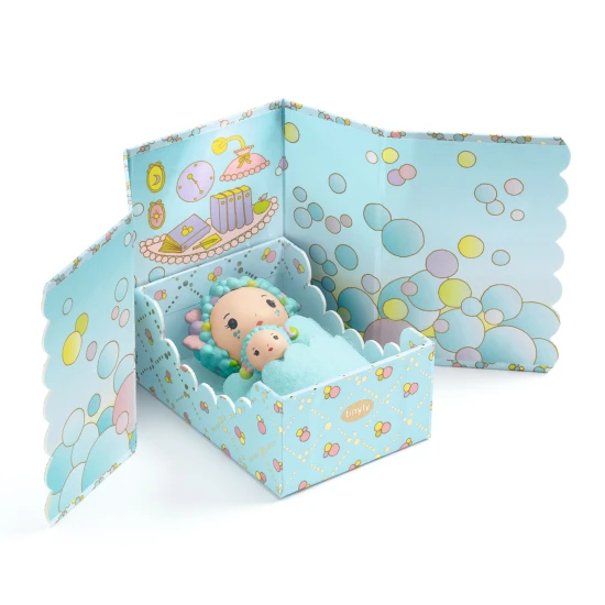 Tinyly Figuren in der Box Blau und Bubble