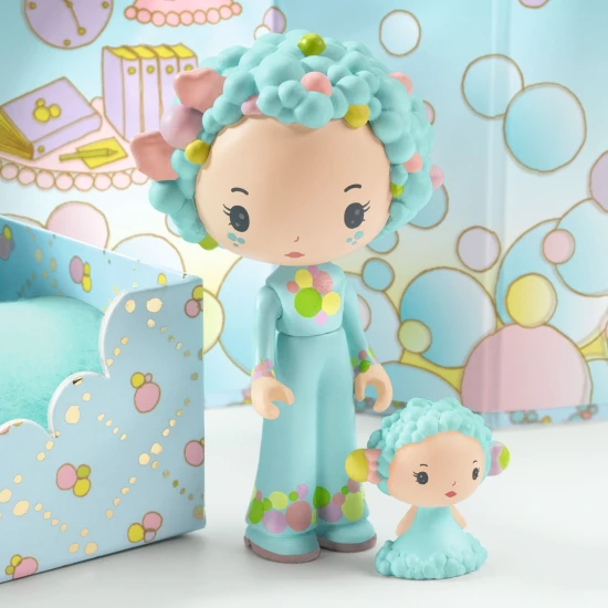 Tinyly Figuren in der Box Blau und Bubble