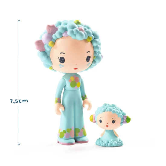 Tinyly Figuren in der Box Blau und Bubble