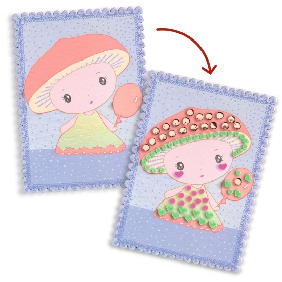 Djeco Mosaik Tinyly Stella und Freunde