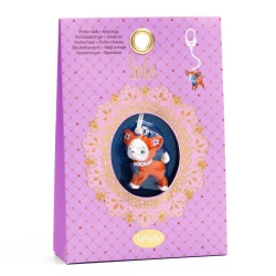 Winziger Schlüsselanhänger Fuchs Indien