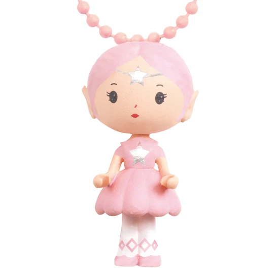 Winzige Halskette mit Elfenanhänger