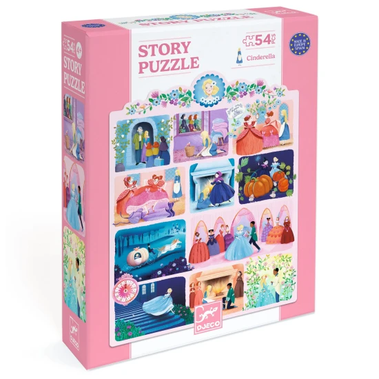 Cinderella-Puzzle, 54 Teile