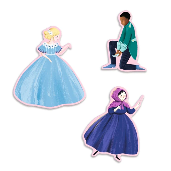 Cinderella-Puzzle, 54 Teile