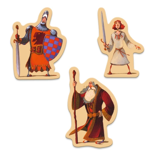 Märchenpuzzle König Artus, 100 Teile