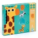 Primo Puzzle 4 Dschungeltiere, 18 Teile