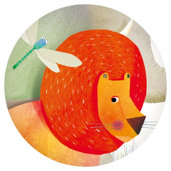 Riesenpuzzle „Tierpromenade“, 36 Teile