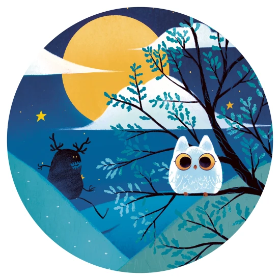 Puzzle Moon Knight, 36 Teile