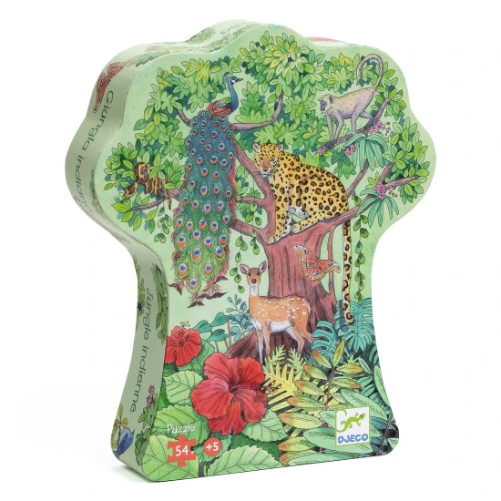 Djeco Puzzle Indischer Dschungel 54 Teile Djeco Puzzle Indischer Dschungel 54 Teile