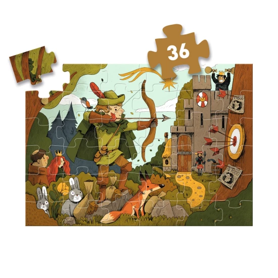 Robin Hood Puzzle, 36 Teile