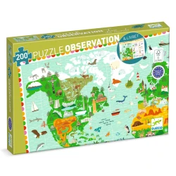 Discovery-Puzzle „Monumente der Welt“, 200 Teile