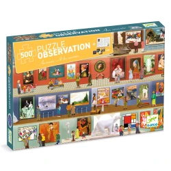 Djeco Puzzle Im Museum 500 Teile