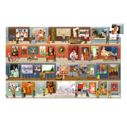 Djeco Puzzle Im Museum 500 Teile