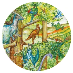 Entdecker-Puzzle Dinosaurier 100 Teile