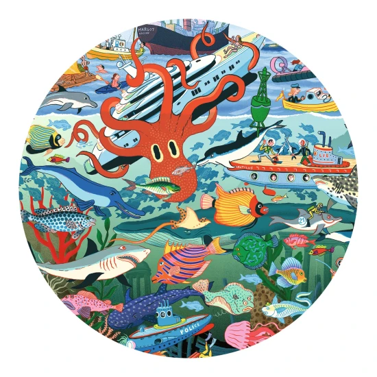 Entdeckungspuzzle Geheimnisse des Meeres, 200 Teile