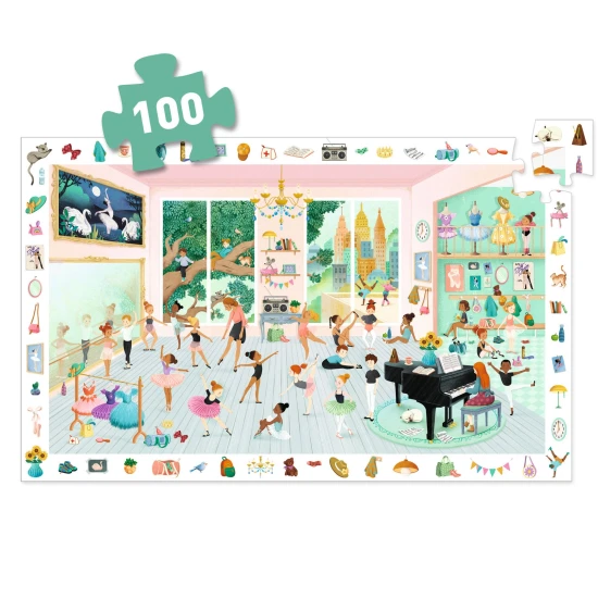 Discovery-Puzzle Tanzschule, 100 Teile