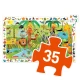 Discovery-Puzzle Dschungel, 35 Teile