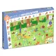 Entdeckungspuzzle „Garten der kleinen Freunde“, 35 Teile