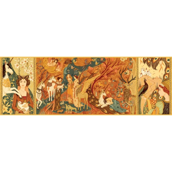 Puzzle Gallery Garten mit Einhorn 500 Teile