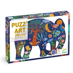 Kunstpuzzle Elefant 150 Teile