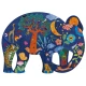 Kunstpuzzle Elefant 150 Teile