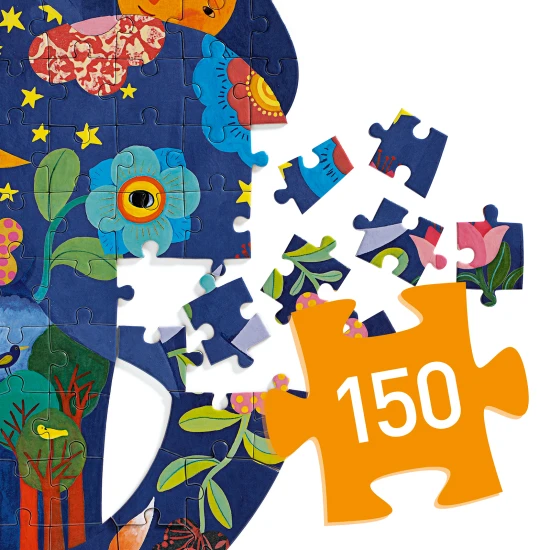 Kunstpuzzle Elefant 150 Teile