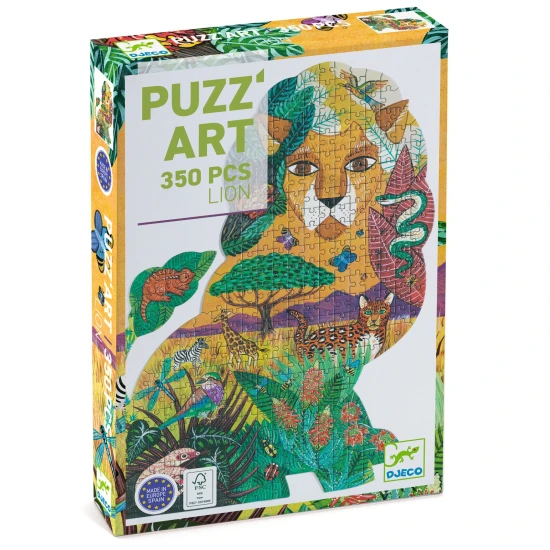 Kunstpuzzle Löwe, 350 Teile