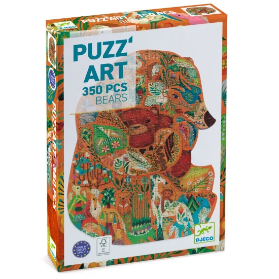 Kunstpuzzle Teddybären 350 Teile