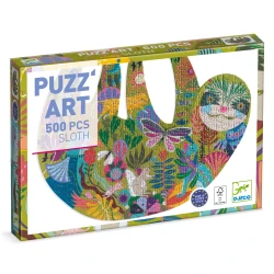 Faultier-Kunstpuzzle, 500 Teile