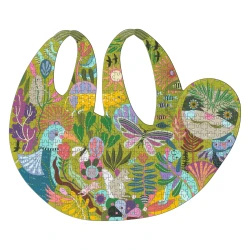 Faultier-Kunstpuzzle, 500 Teile