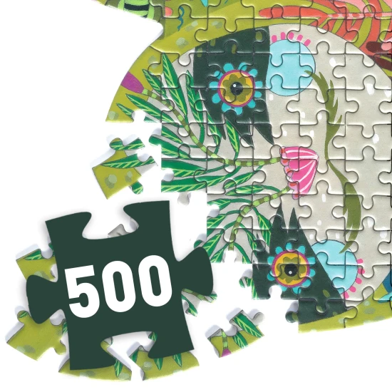 Faultier-Kunstpuzzle, 500 Teile