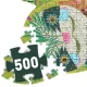Faultier-Kunstpuzzle, 500 Teile