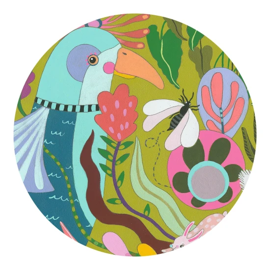 Faultier-Kunstpuzzle, 500 Teile