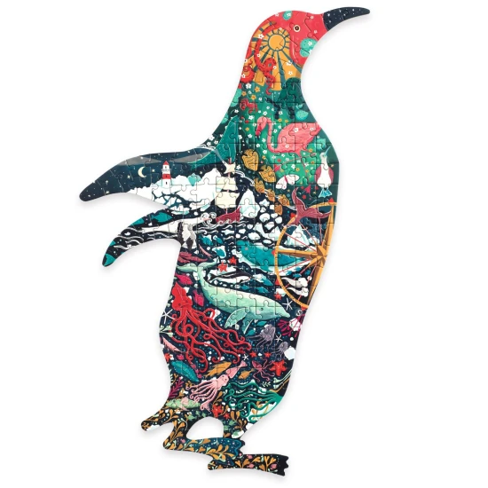 Kunstpuzzle Pinguin, 150 Teile