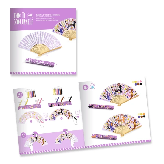 DIY Bastelset Fächer zum Gestalten