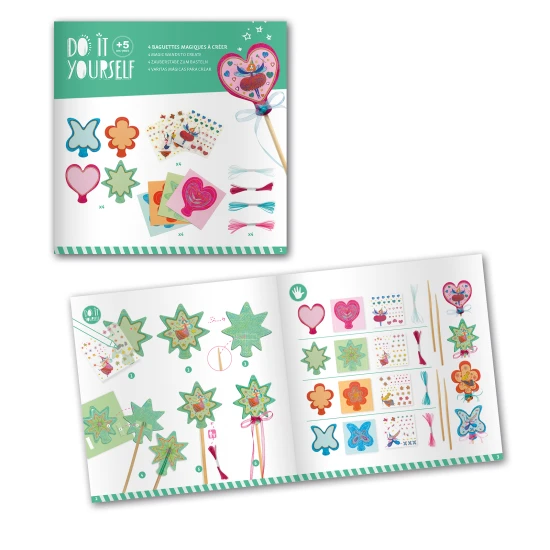 DIY Bastelset Zauberstäbe zum Selbermachen