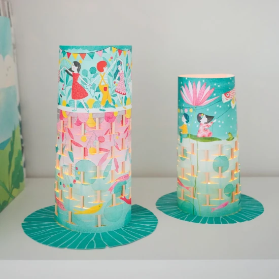 Bastelset Papierlaternen zum Selbermachen