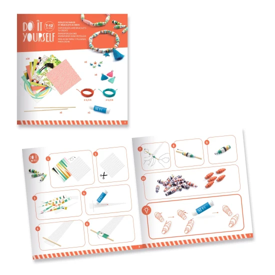 DIY Bastelset – Bunte Armbänder (35 Stück) zum Selbermachen
