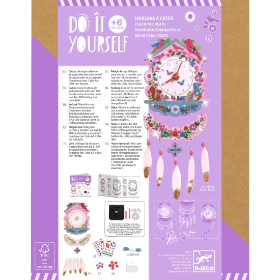 Basteln Sie Ihre eigene Kuckucks-Wanduhr