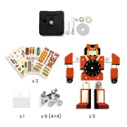 DIY Baue-dein-eigenes Roboter-Uhrenset