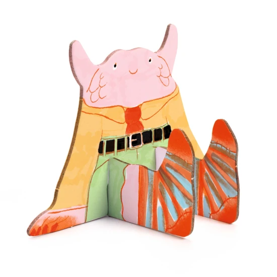 3D-Kreativteam aus Pappe – Monster