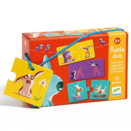 Puzzle Duo Gegensätze Djeco